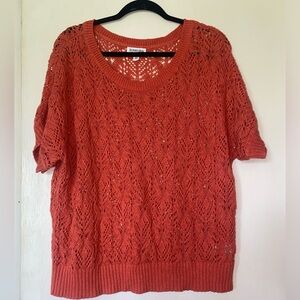 5/$20 Open knit top